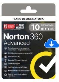 360 Advanced Norton 10 Disp.12M Attach ESD 21443248