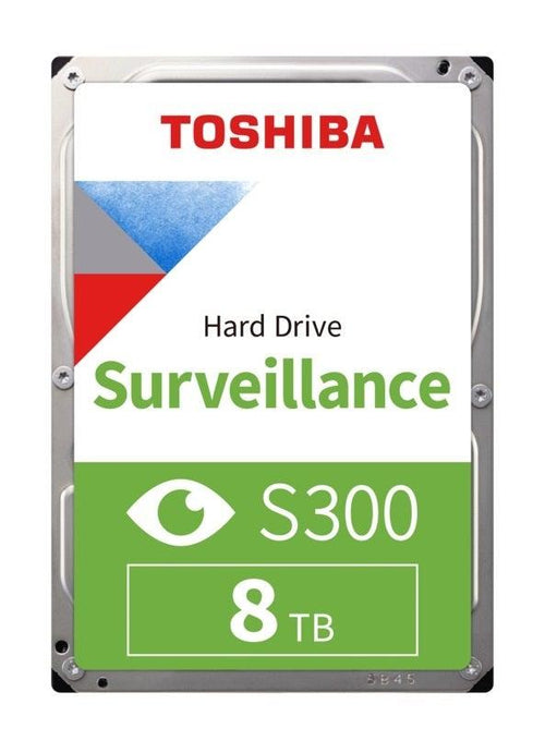HD Interno Toshiba 8TB 3,5' S300 Surveillance - HDWT380UZSVARI