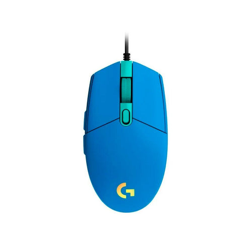 Mouse Gamer Logitech G203 Azul Lightsync USB 910-005795-C