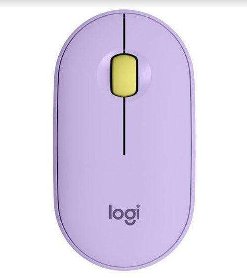 Mouse Logitech Pebble M350 Lilás sem Fio 910-006659
