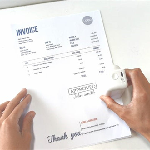 printpods printing invoice