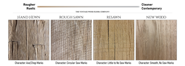 Choose the texture of your ceiling beams with this guide to box beam wood materials