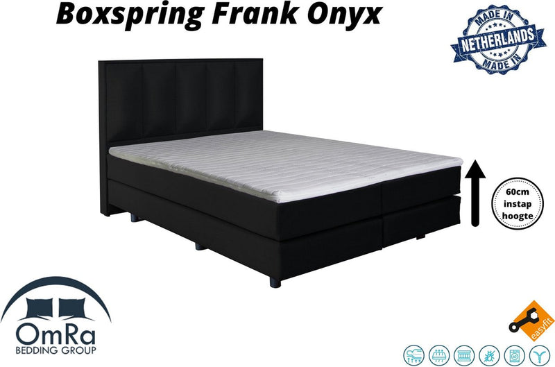 Boxspring Frank Onyx