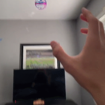 Bola Spinner voadora com tecnologia infravermelha
