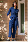 Blue Jumpsuit