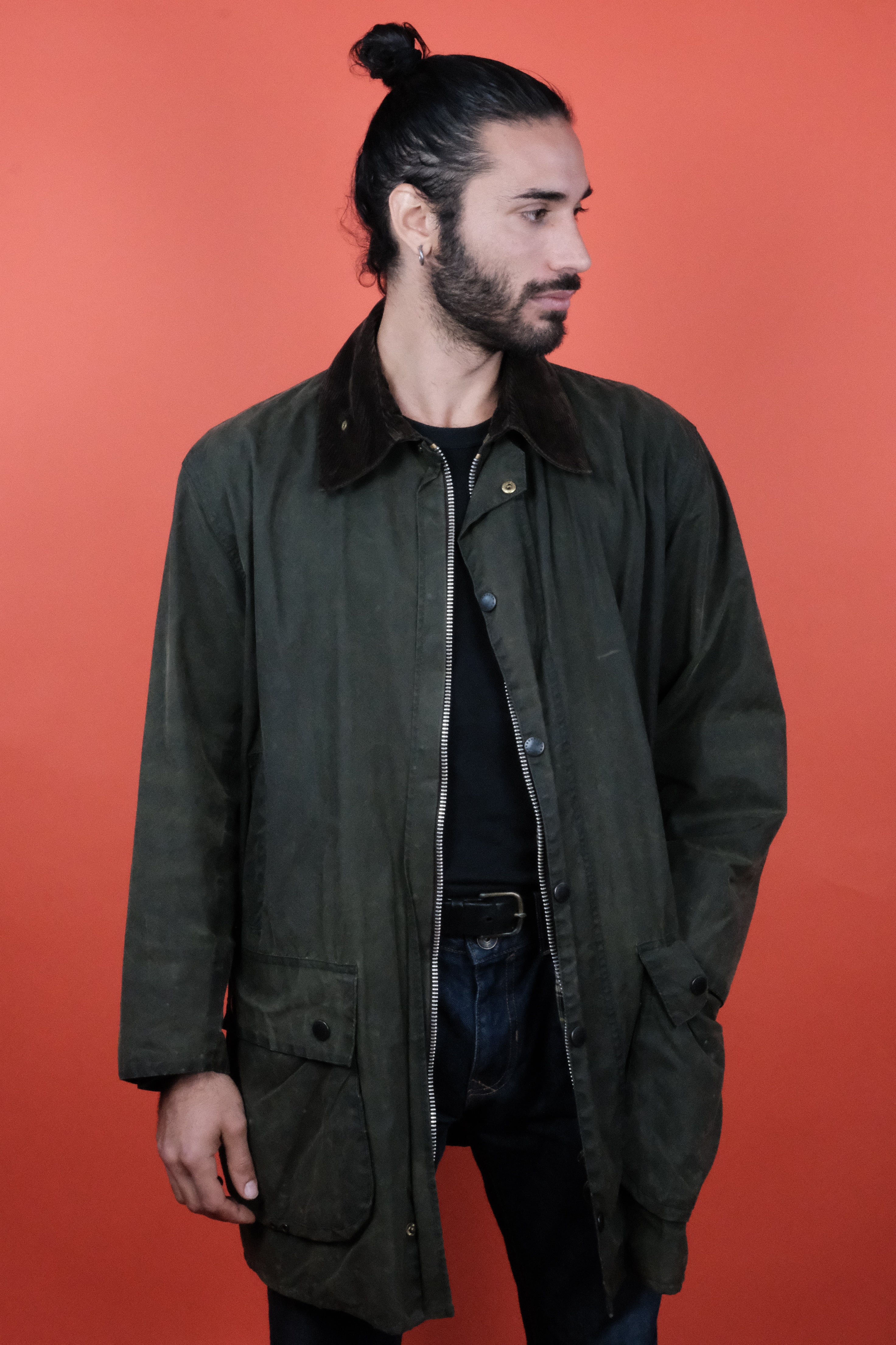 Barbour Border Jacket 'C44' Green