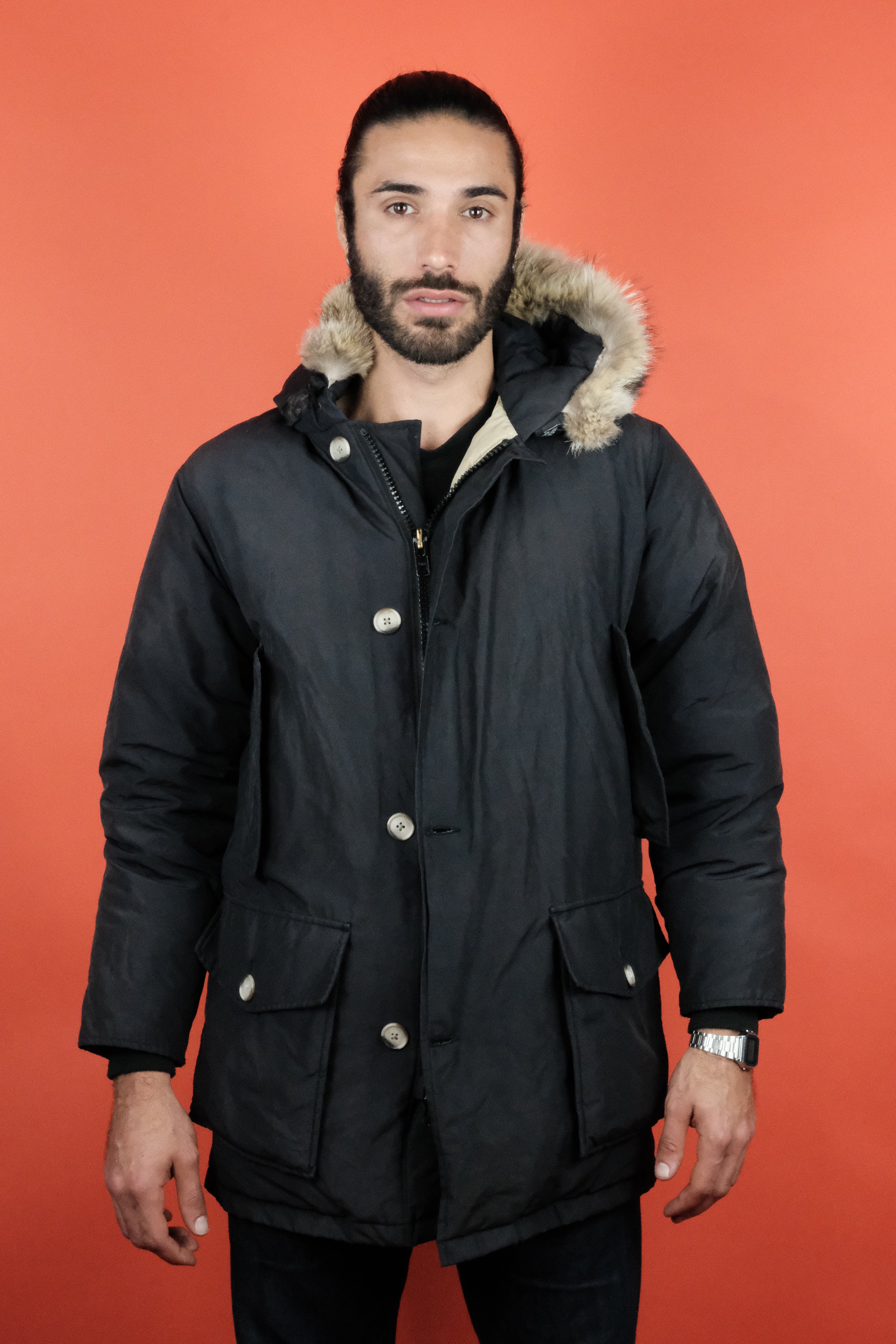 WOOLRICH ARCTIC RACCOON PARKA ブラック Mサイズ | stiacimahi.ac.id