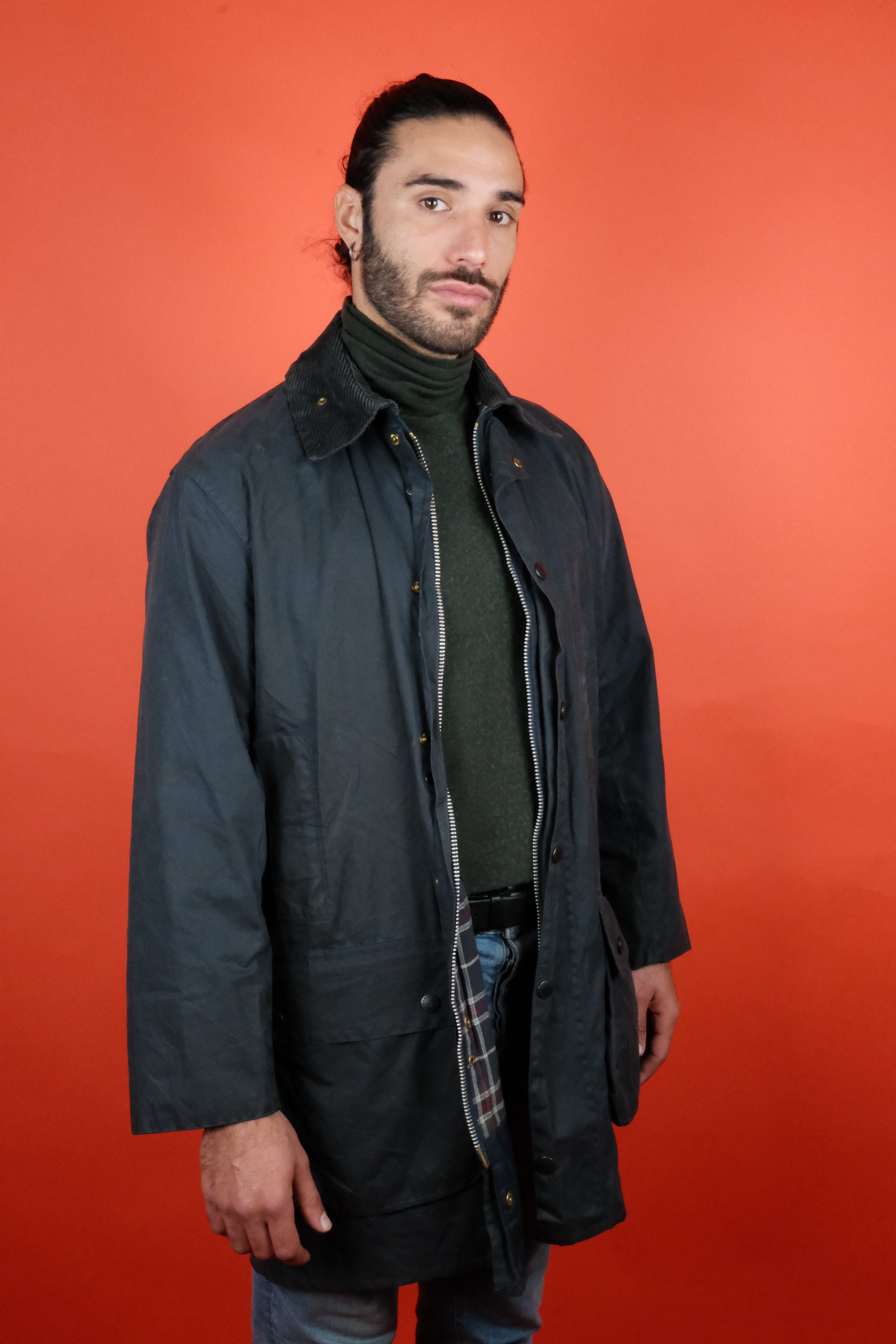 Mint” 90s BARBOUR border c40-