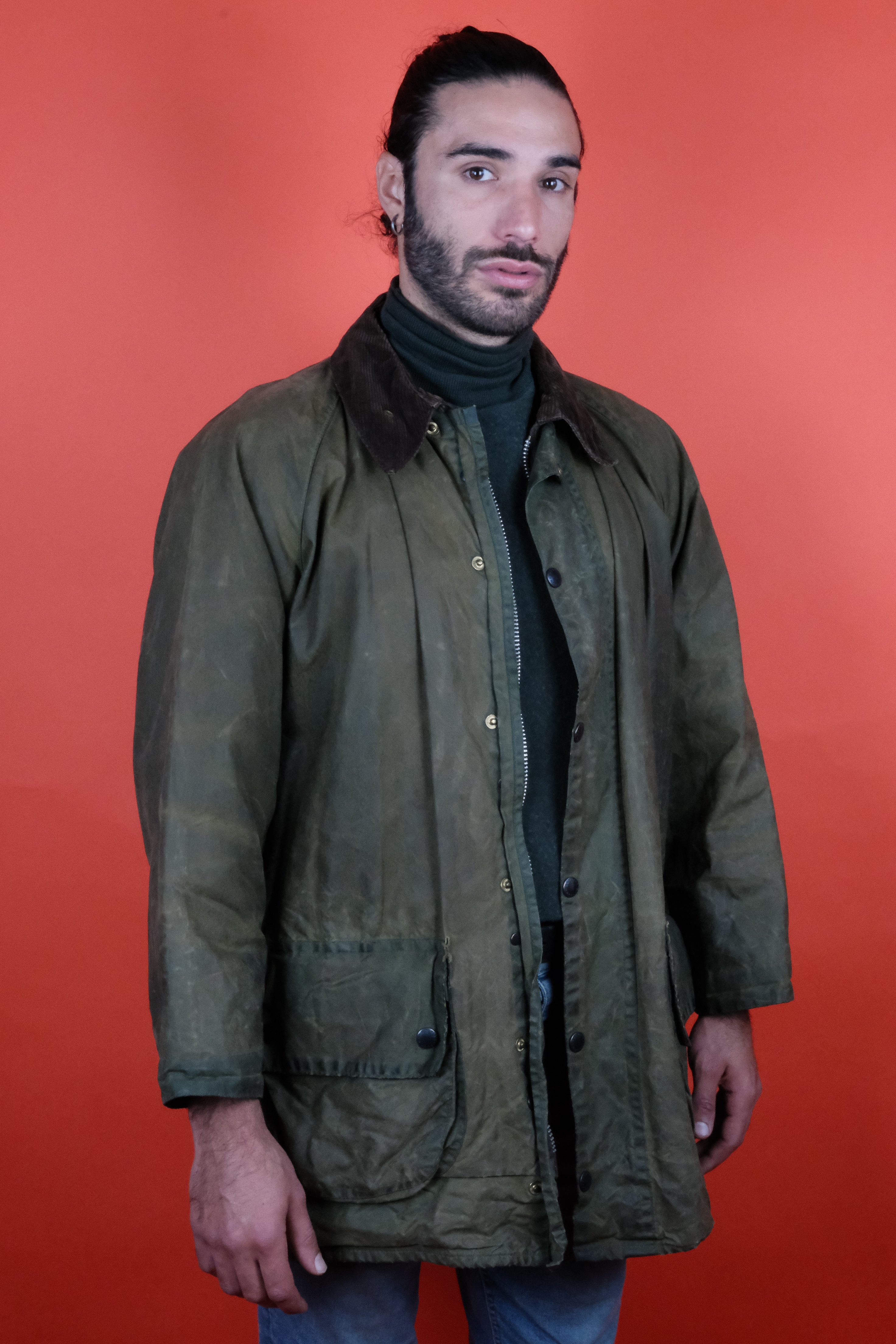 Vintage Barbour Gamefair Oil Jacket