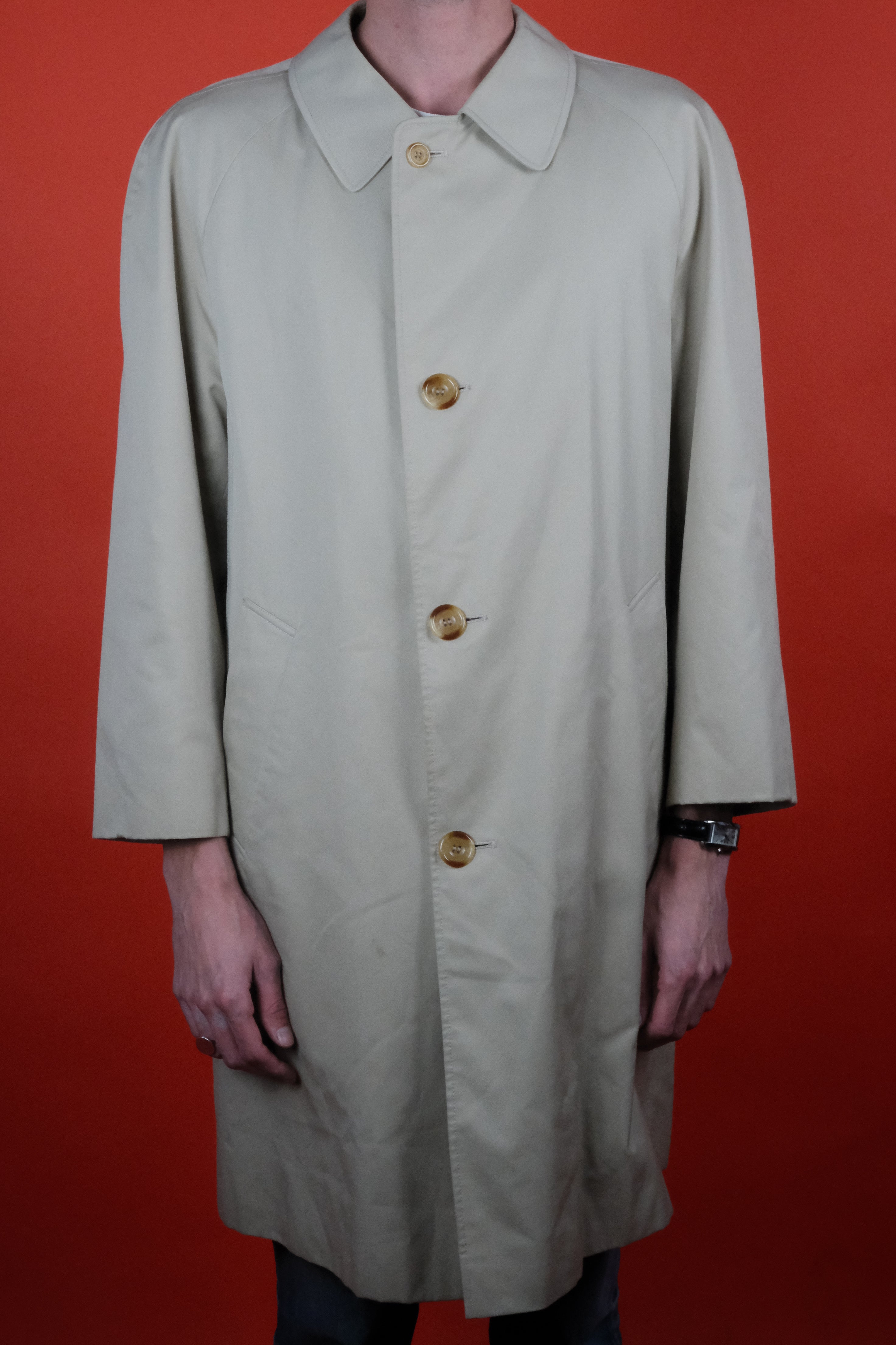 vintage Aquascutum trench coat beige L 安価 www.laboratoriogenoma.eu