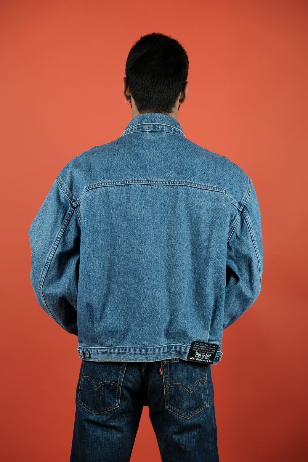 Levis Trucker Orange Tag Denim Jacket ~ Vintage Store 