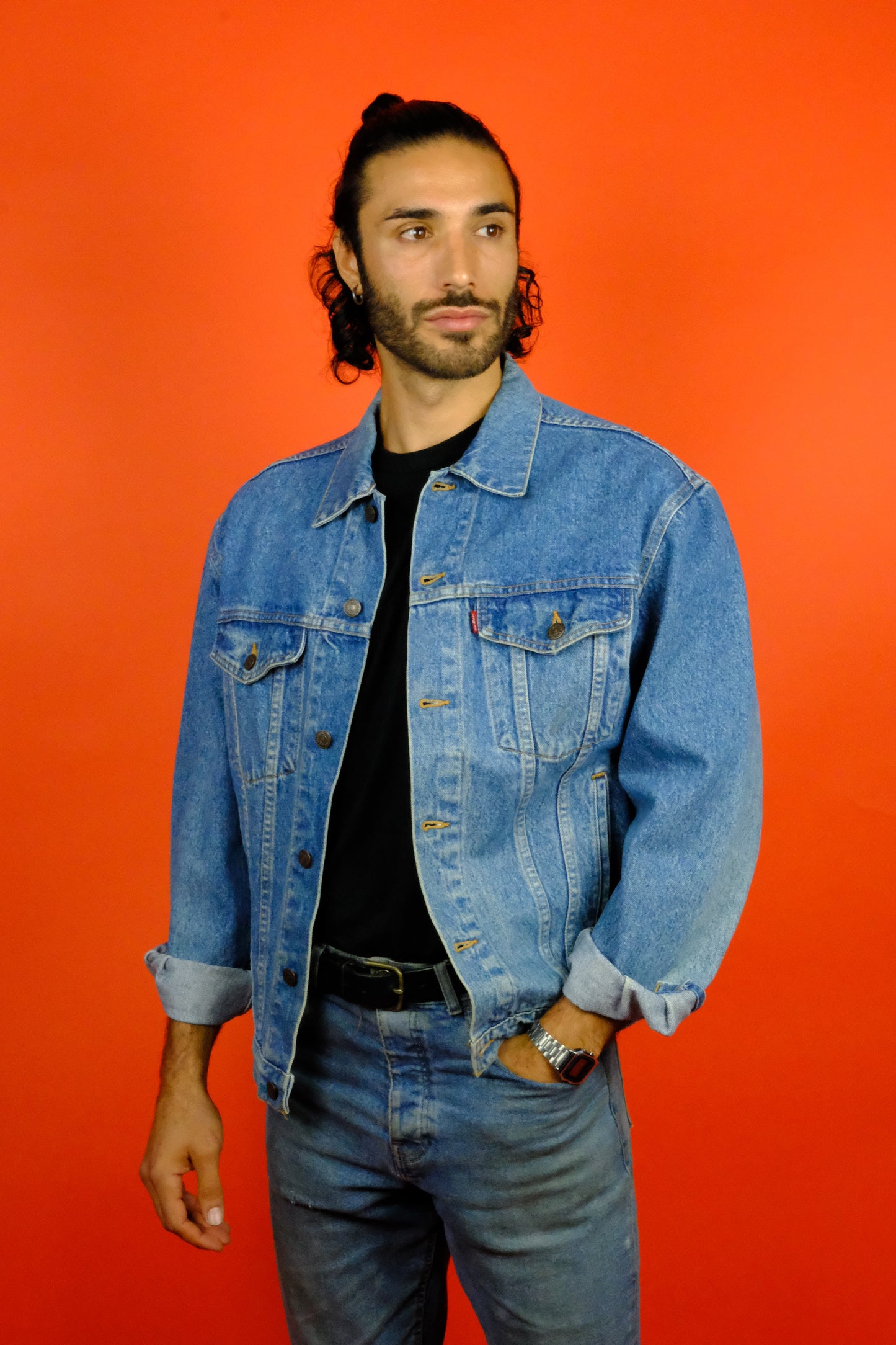 Levi's Red Tab Denim Trucker Jacket 'M' ~ Vintage Store 