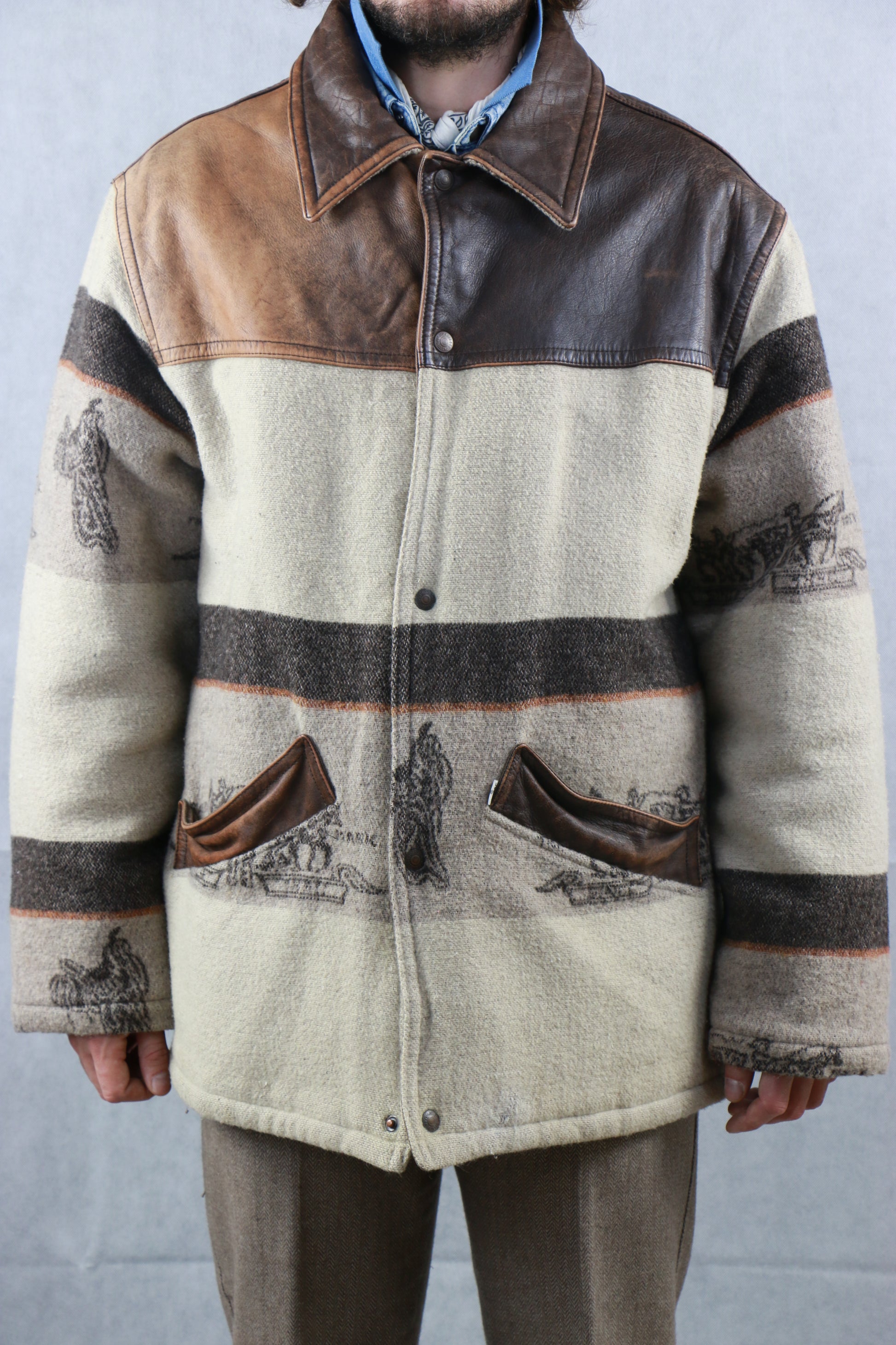 Levis Padded Wool Jacket ~ Vintage Store 