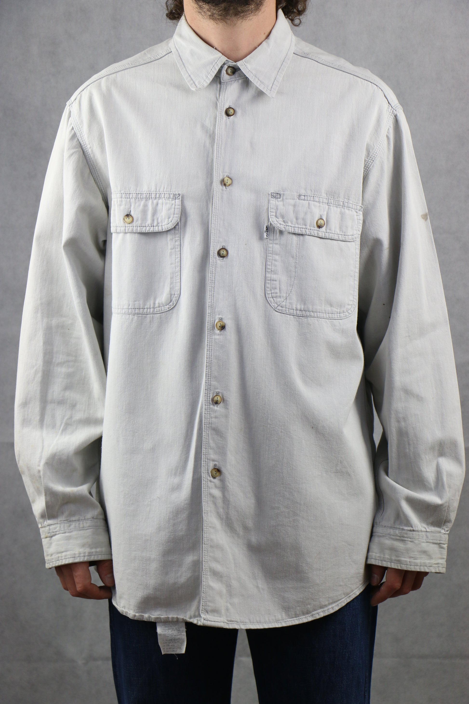 Levi's ' White Tag' Denim Shirt 'XL' ~ Vintage Store 