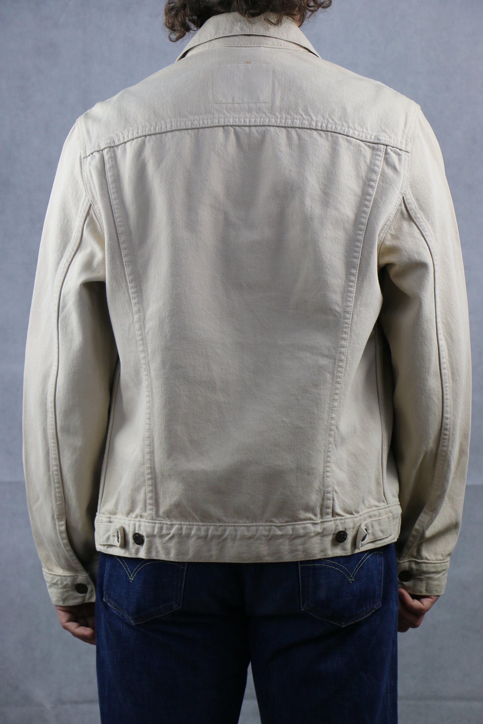 Levi's Denim Jacket '70503 02' in Beige ~ Vintage Store 