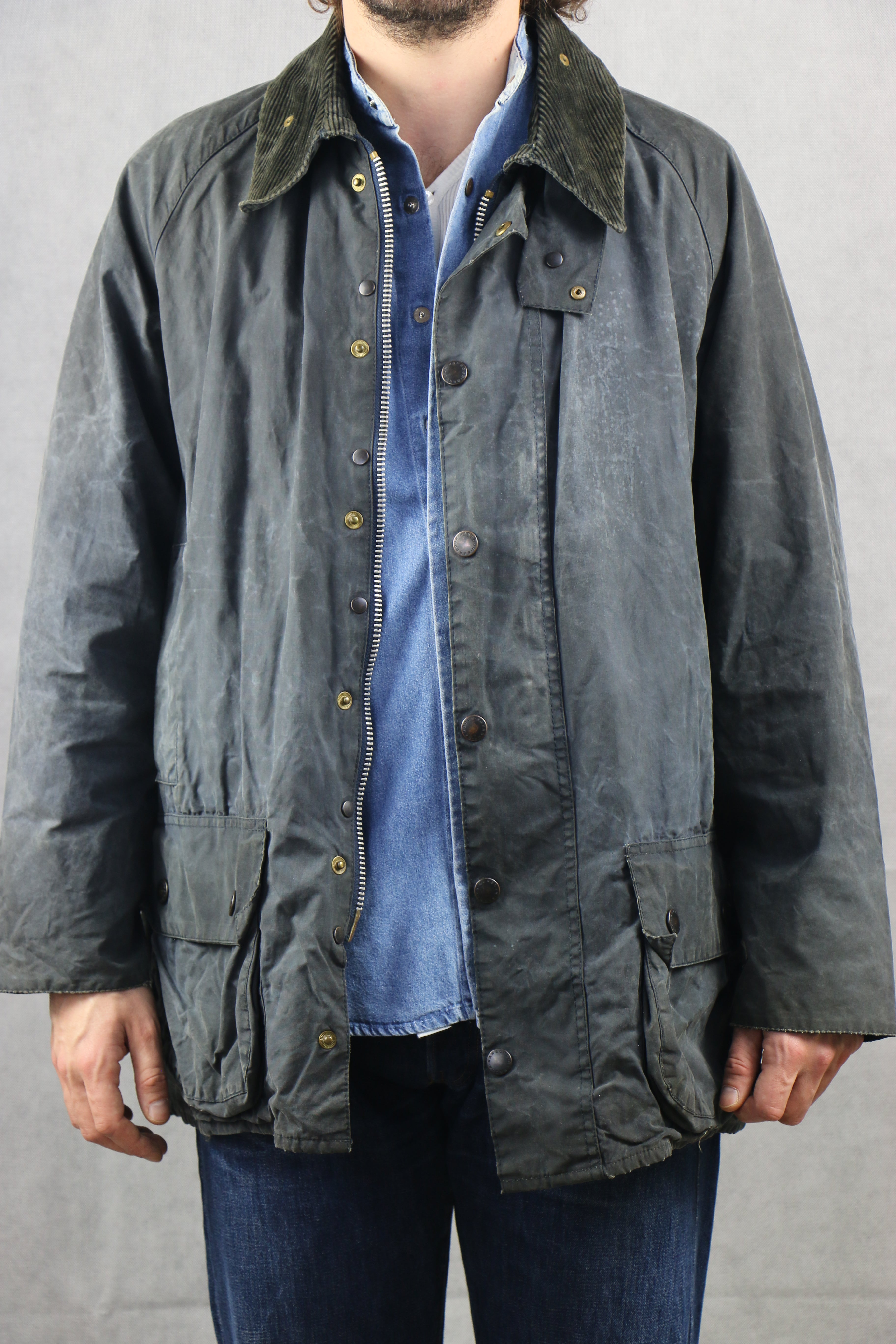 80's 2Crest Vintage Barbour BEAUFORT 36 - www.propertyfarosh.com