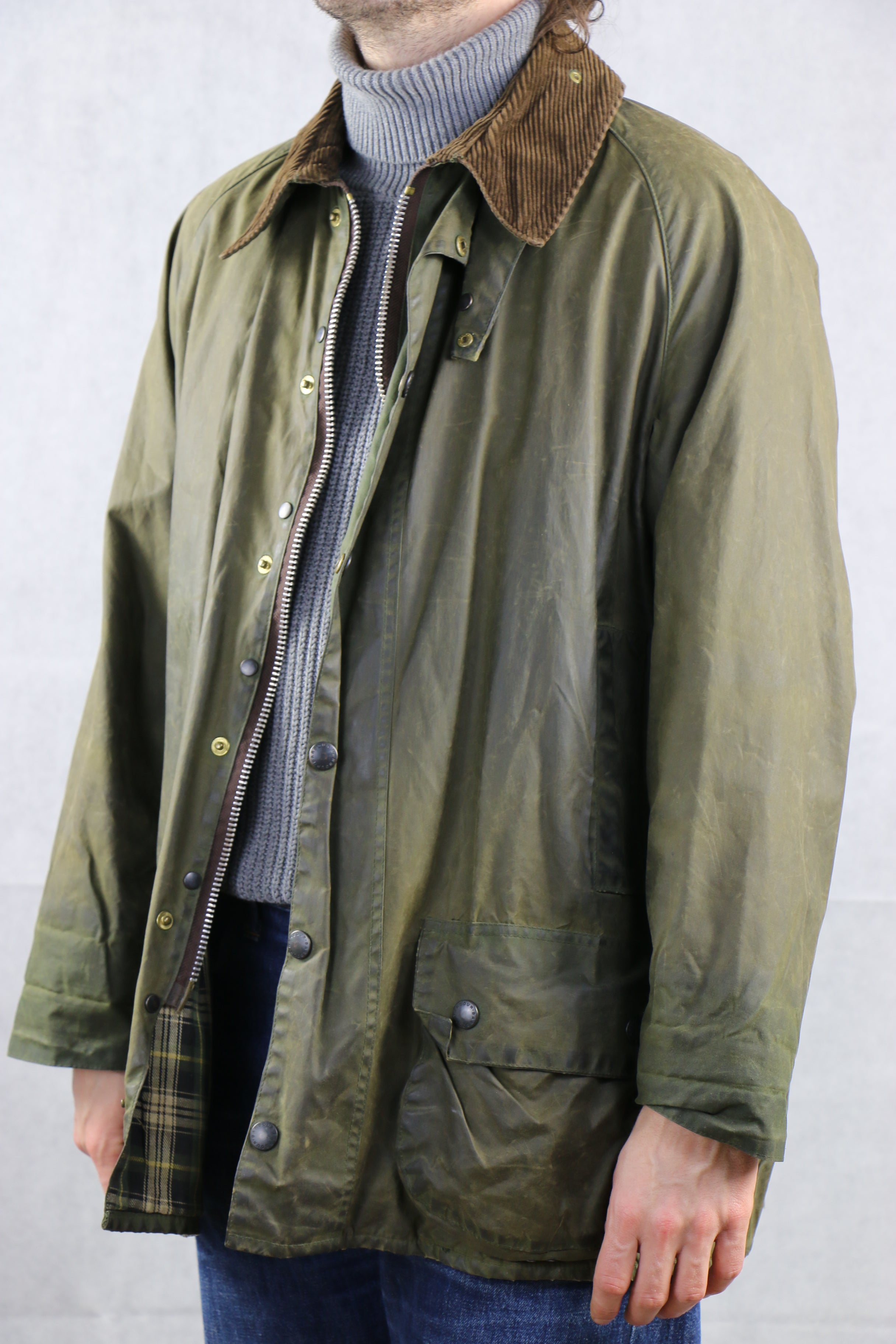 Barbour 'Beaufort' Jacket C44 / 112CM Green