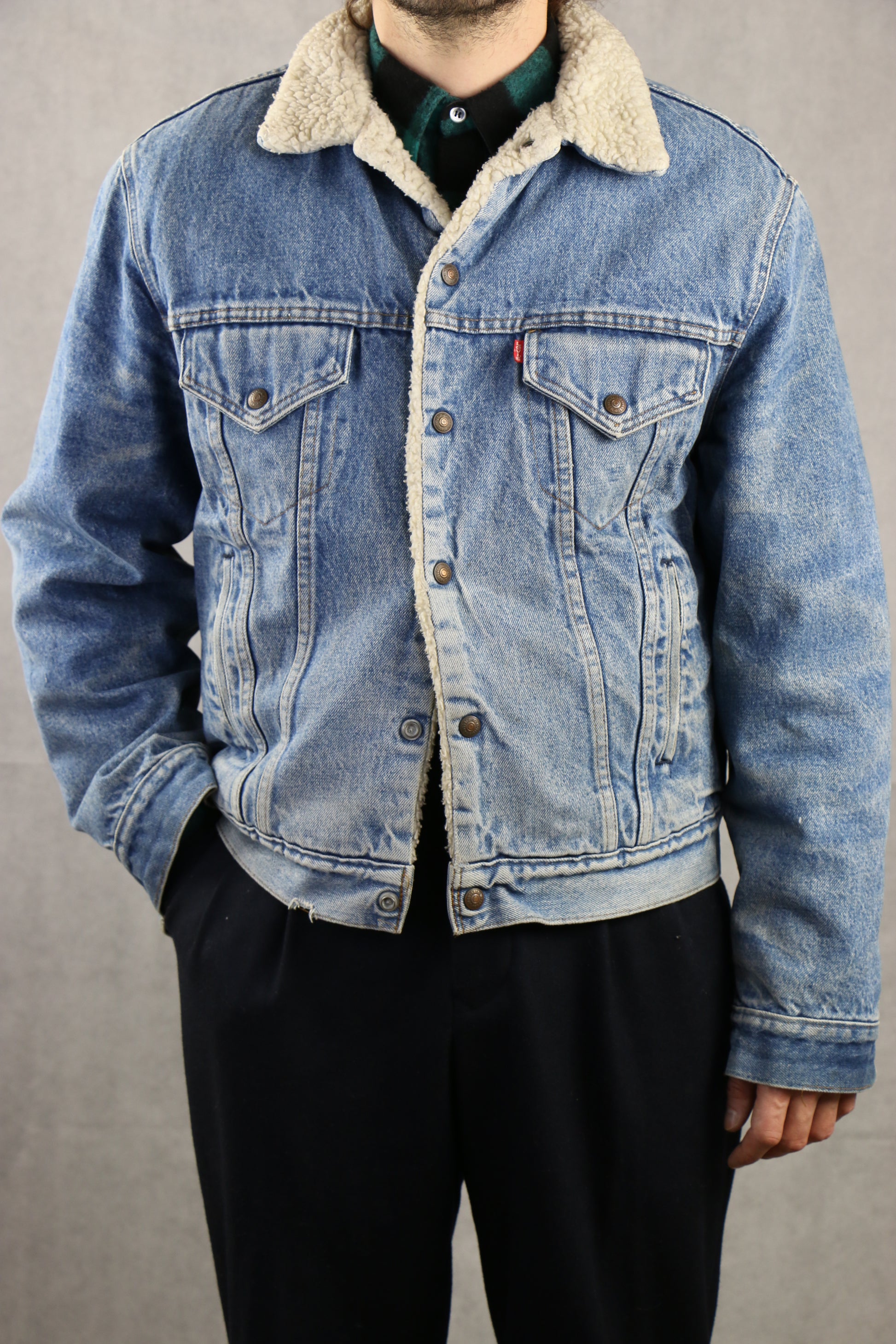 Levi's Made in . 'Red Tag' Sherpa Trucker Jacket ~ Vintage Store  