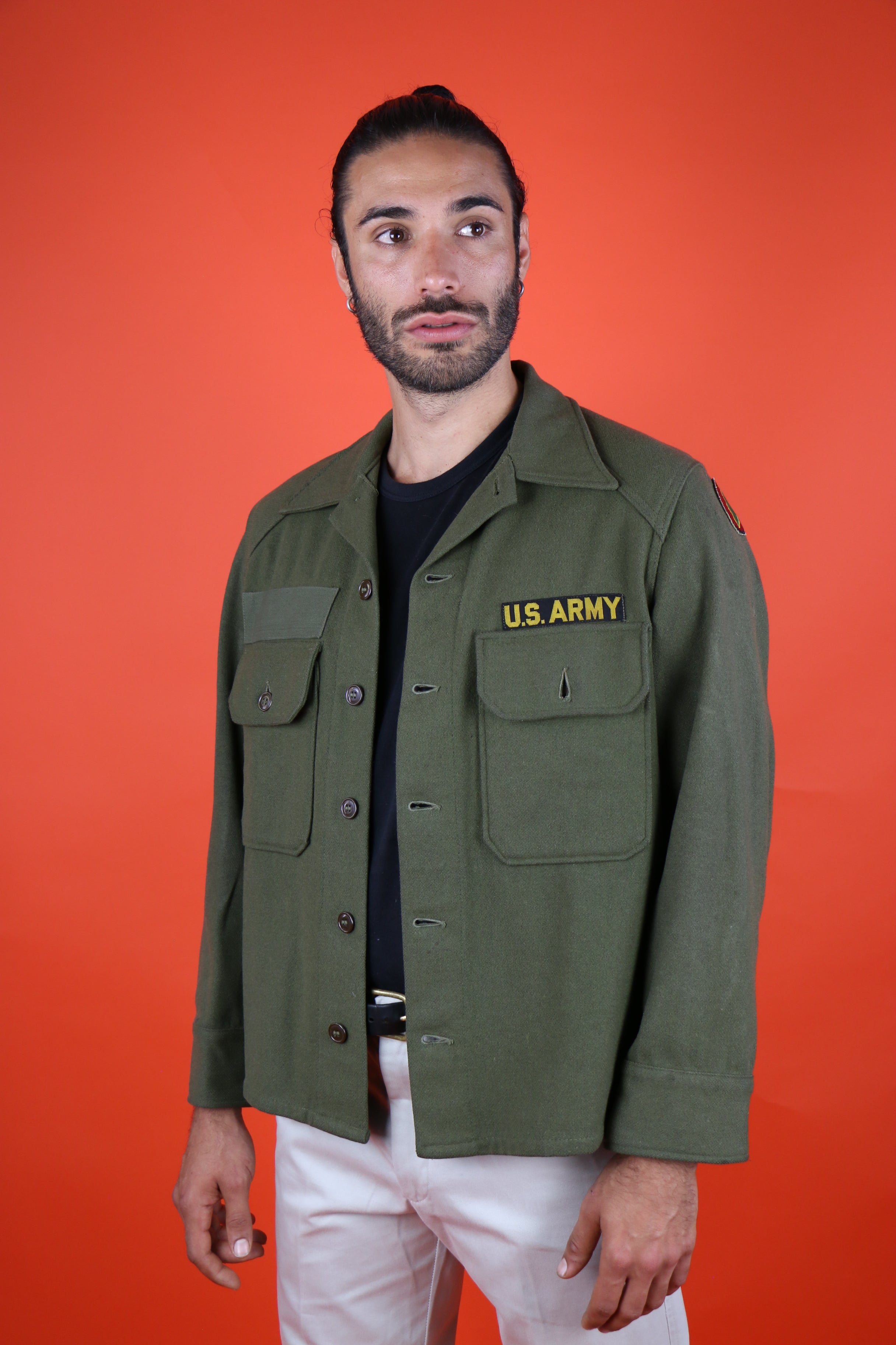 OG-108 Korean War Wool Overshirt ~ Vintage Store Clochard92.com