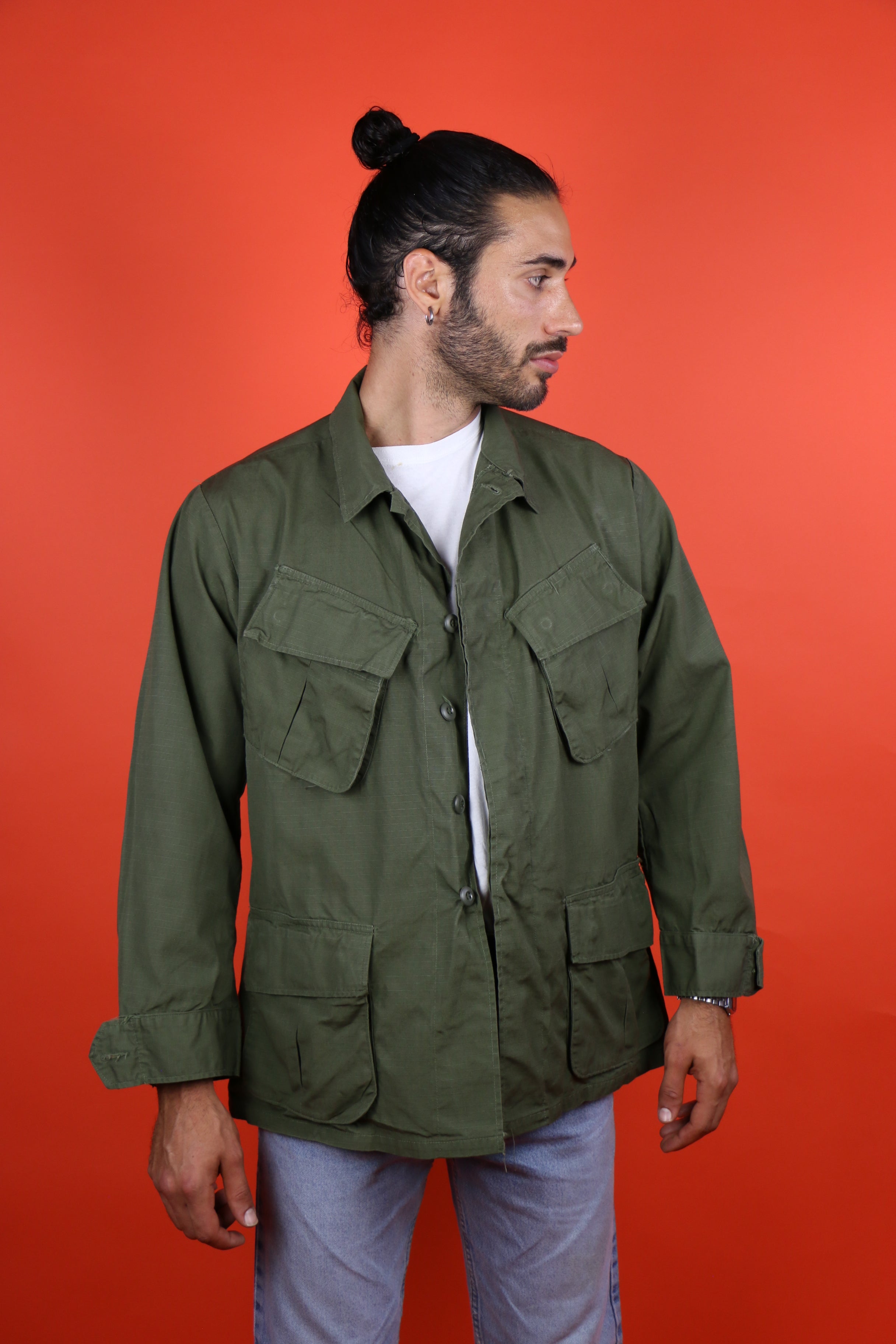 最高の品質 DEADSTOCK JUNGLE FATIGUE JACKET - - www.collarcity.vet