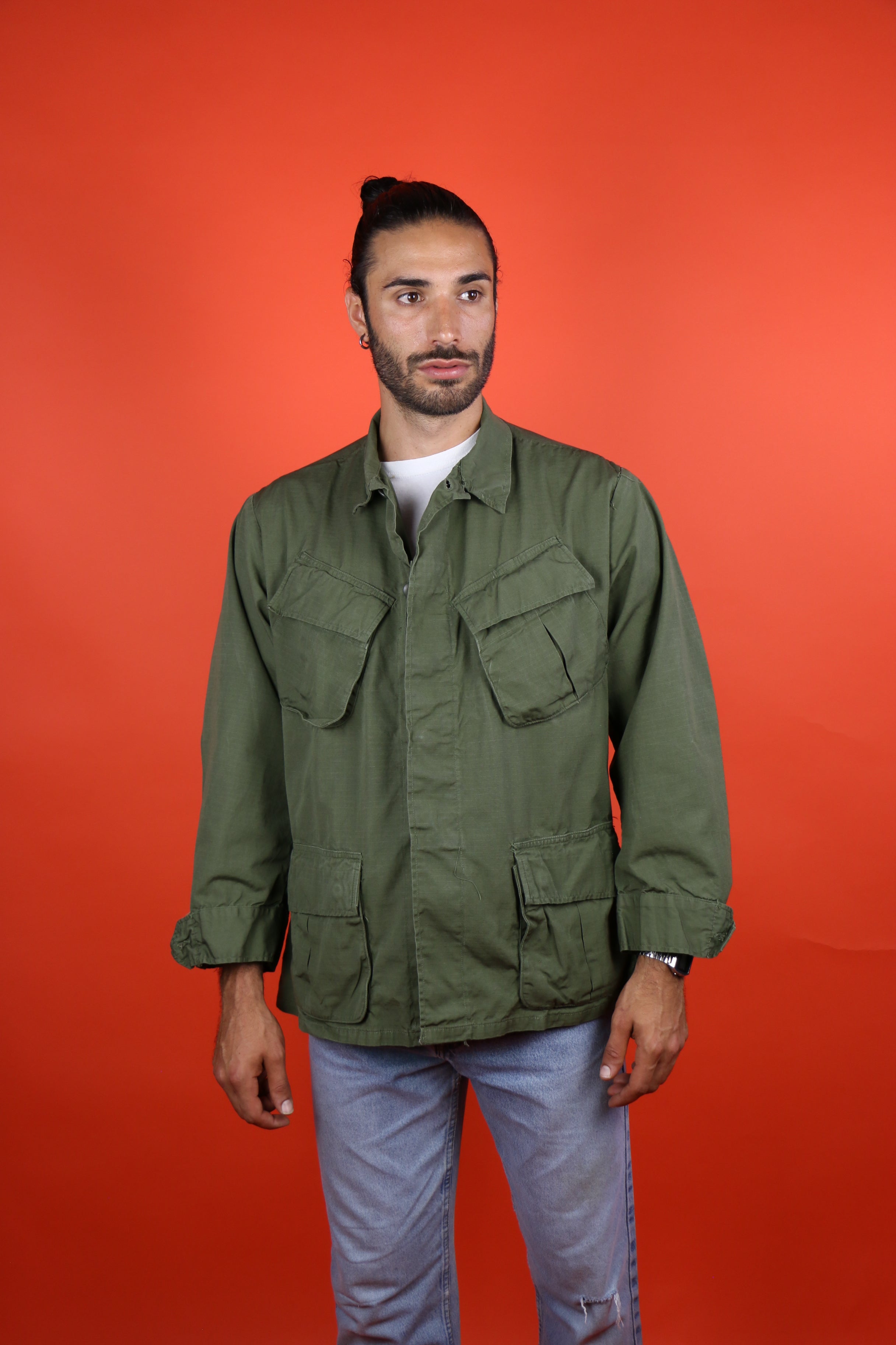 最高の品質 DEADSTOCK JUNGLE FATIGUE JACKET - - www.collarcity.vet