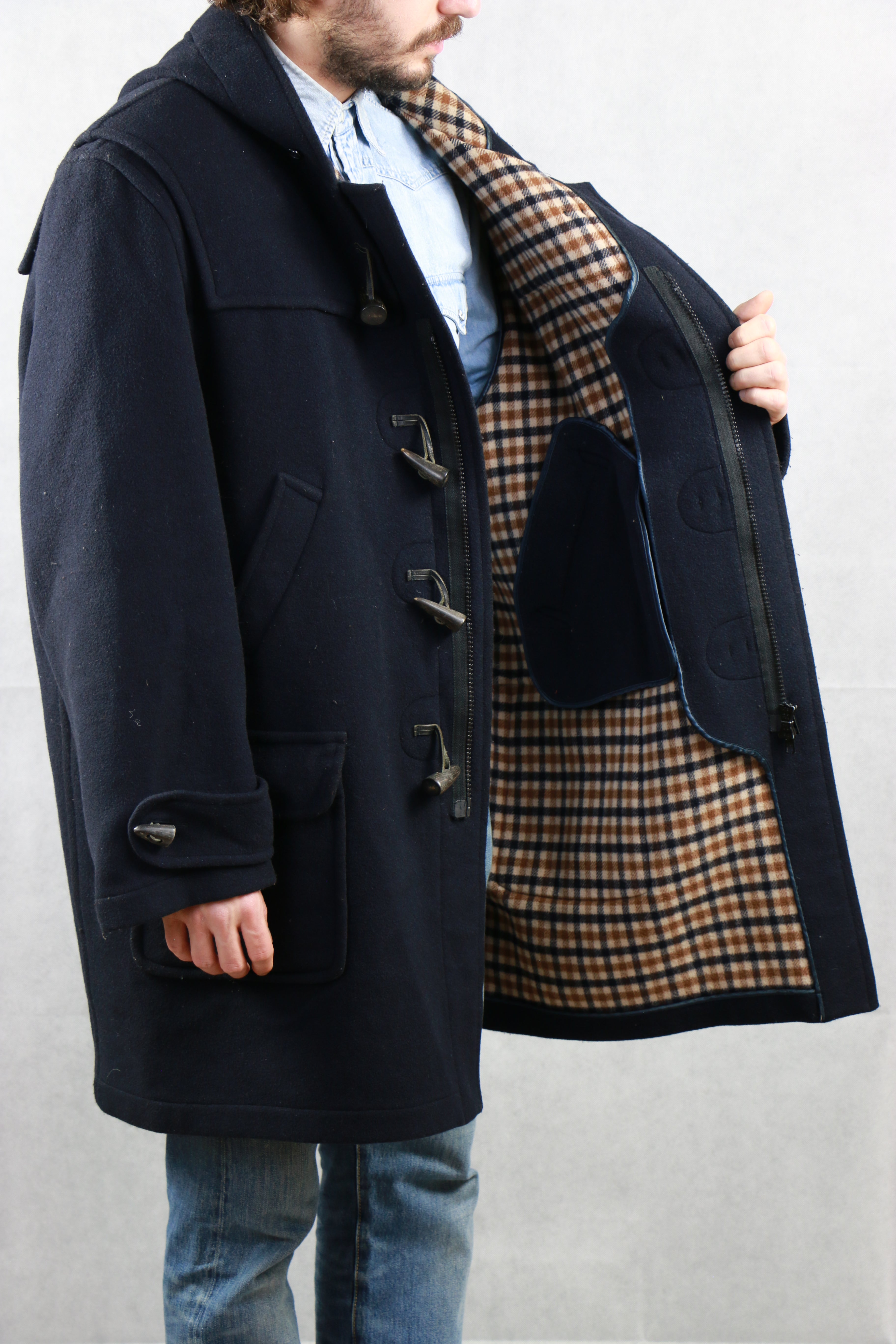 Aquascutum Chester coat Scottish Cheviot 憧れの