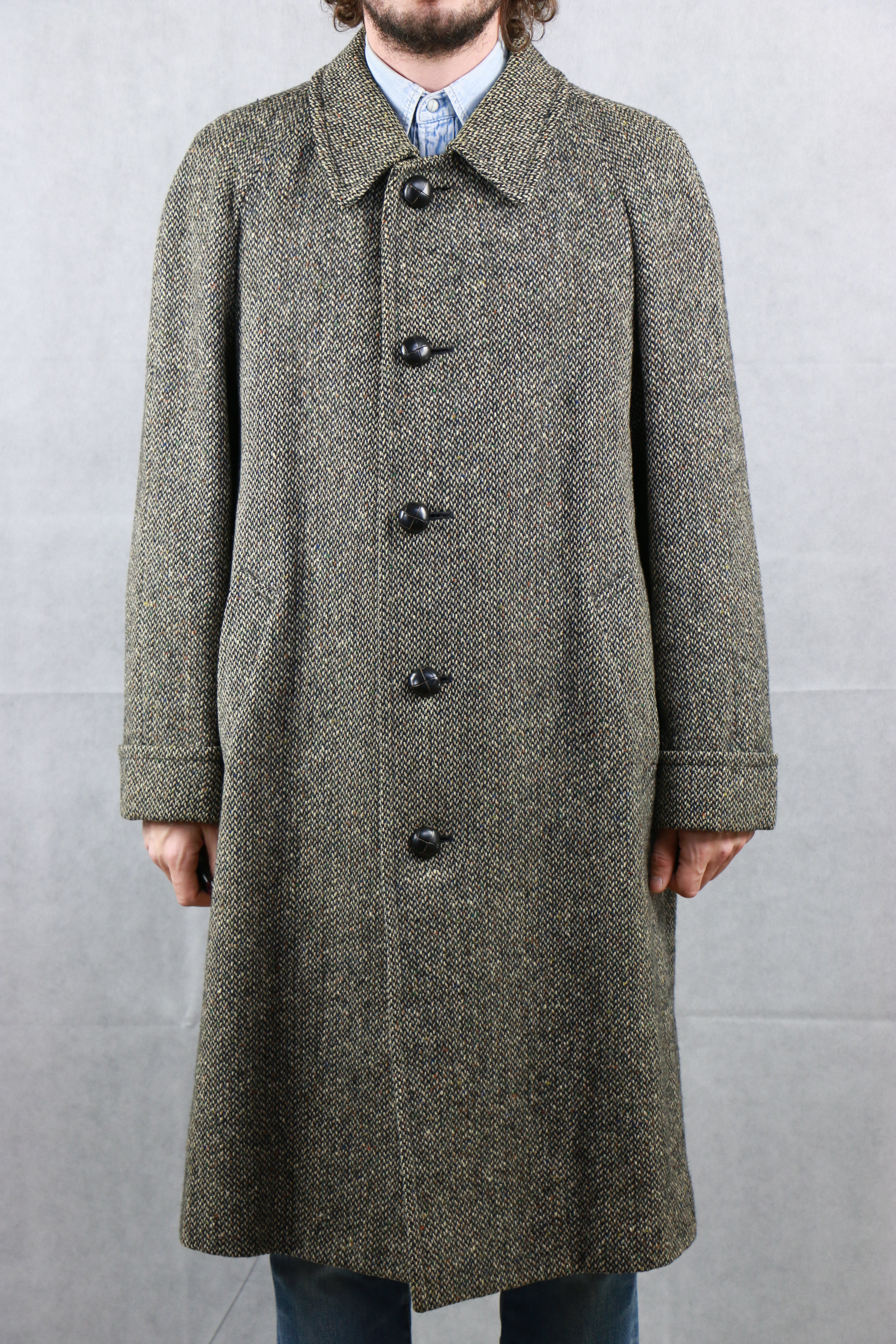 Aquascutum Chester coat Scottish Cheviot