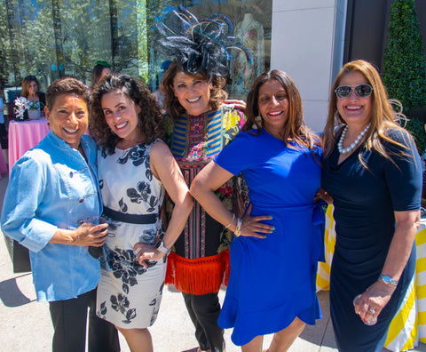 Juanita Chacon Sofia Pedraza Yoli Casas outside Mariel in Cherry Creek