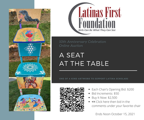 Seat at the table chair auction