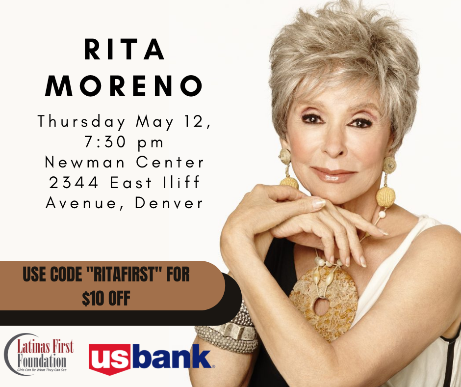 Latinas First Rita Moreno discount code US Bank