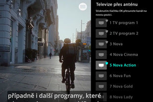 Ako zoradiť programy na TV