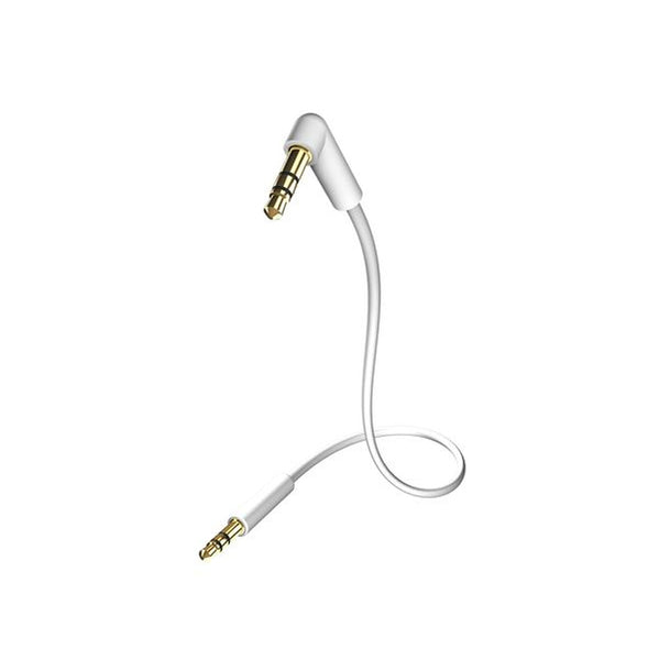 Audio kabel InAkustik STAR 1x3,5mm Jack/1x3,5mm Jack 90°, 0,5m