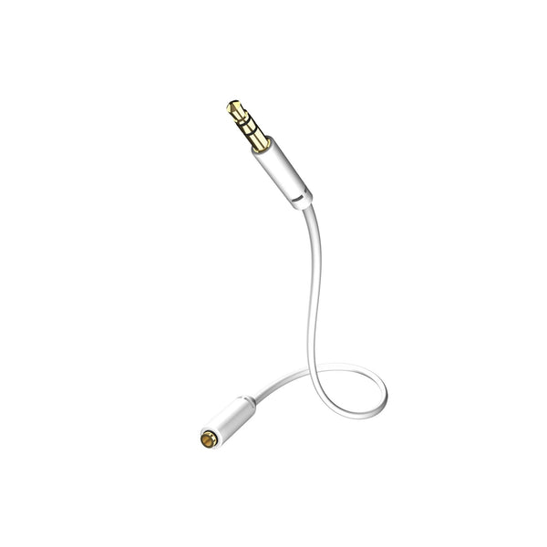 Audio kabel InAkustik STAR 1x3,5mm Jack(m)/1x3,5mm Jack(f), 1,5m