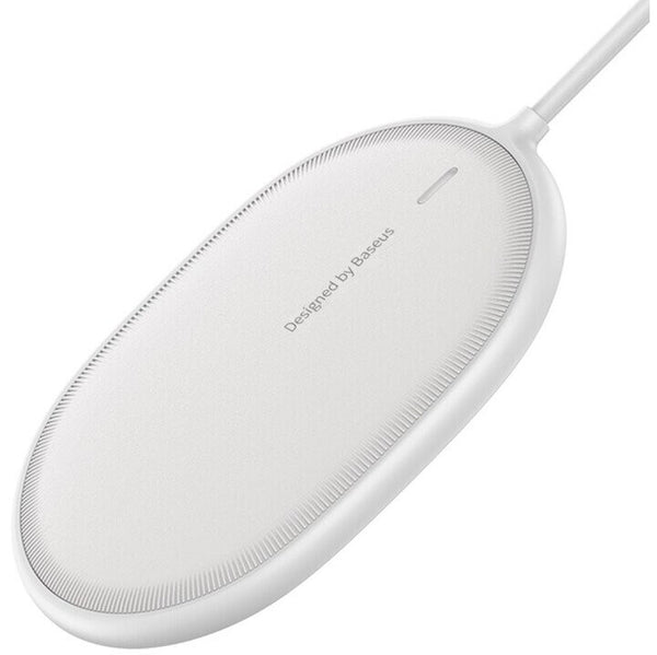 Baseus Light Magnetic Wireless Charger for iPhone 12 / 13 / 14 Series White