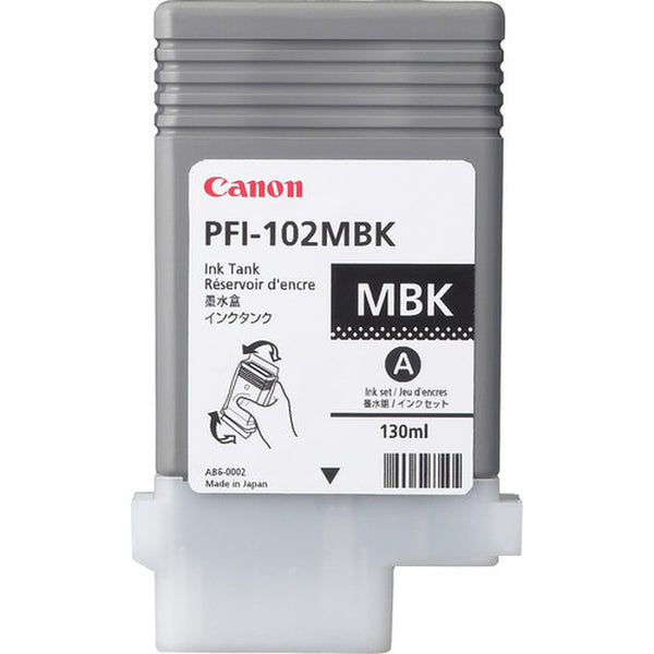 Canon PFI-102MBK matná černá