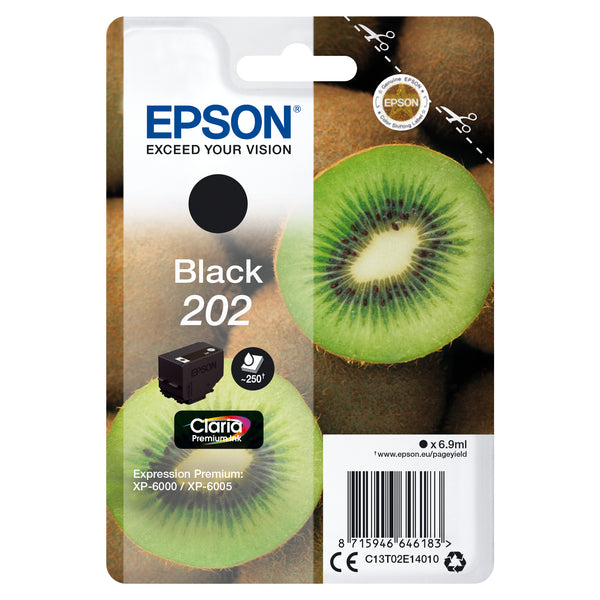 Epson 202 Claria Premium černá