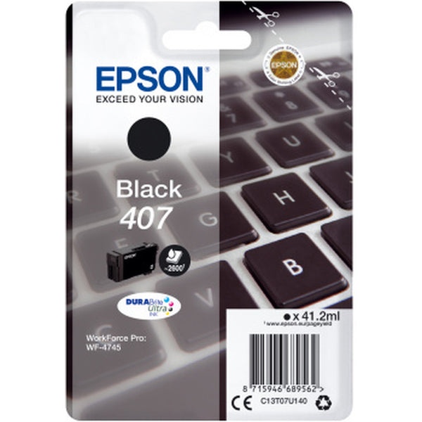 Cartridge Epson 407 - černý