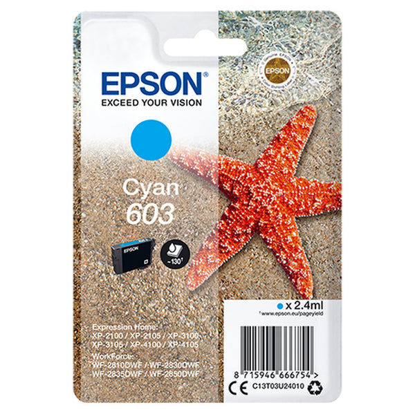 Epson 603 azurová