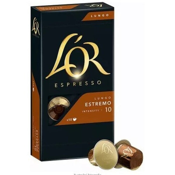 Kapsle L'OR Lungo Estremo, 10ks