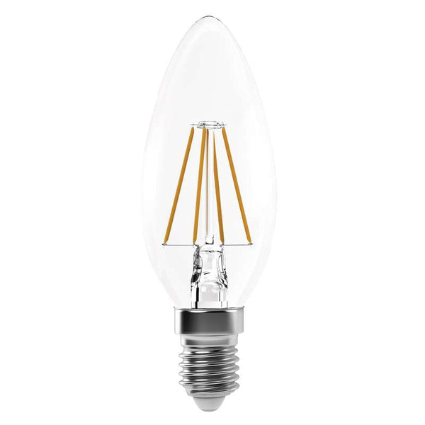 LED žárovka Emos Z74214, E14, 4W, svíčka, retro, neutrální bílá