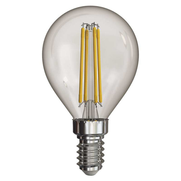 LED žárovka Emos Z74231, E14, 4W, kulatá, retro, neutrální bílá