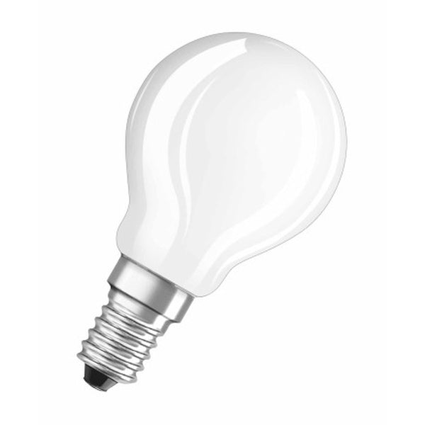 LED žárovka Osram STAR, E14, 4W, kulatá, čirá, teplá bílá