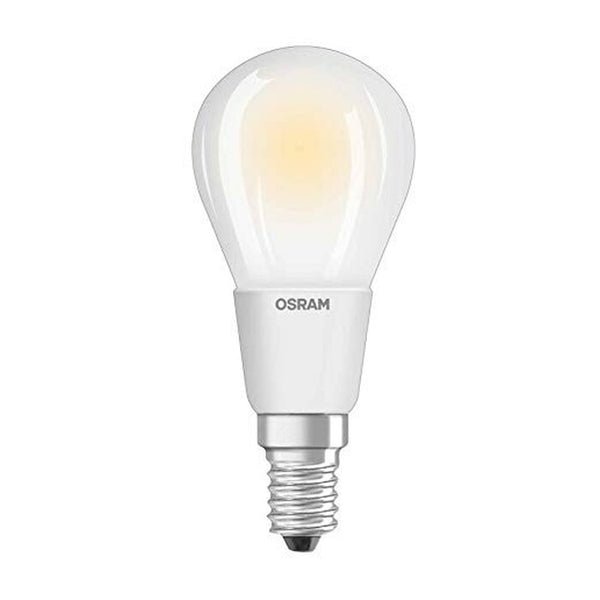 LED žárovka Osram STAR, E14, 6W, kulatá, čirá, teplá bílá