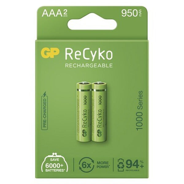 GP Batteries ReCyko+ 1000 AAA 2ks 1032122100