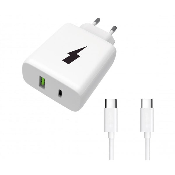 Nabíječka WG 2xUSB, 43W, bílá