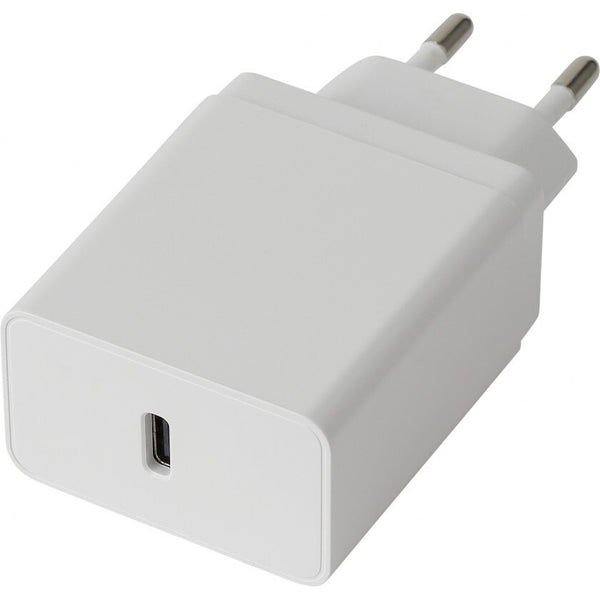 Nabíječka WG USB-C, 18W + kabel USB-C na USB-C, bílá