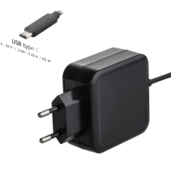 Univerzální USB-C napájecí adaptér 65W Akyga AK-ND-70