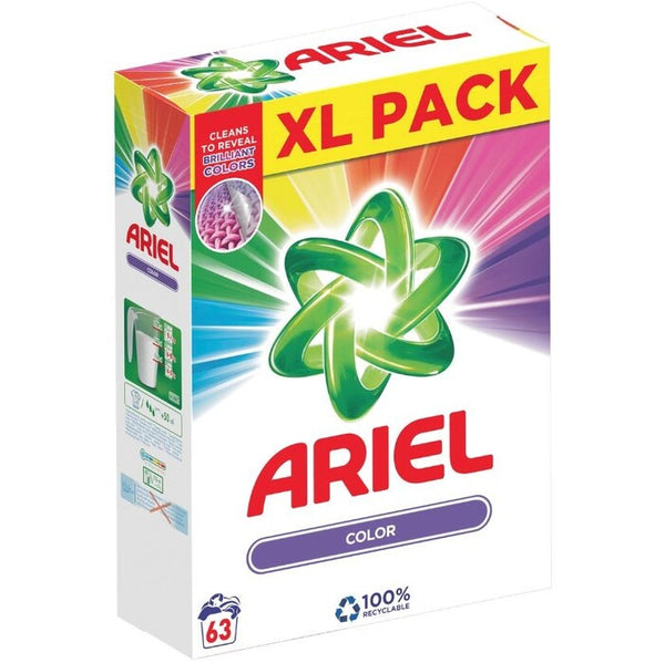 Ariel Prací prášek Aqua+Puder Color, 63 praní 4,7 kg