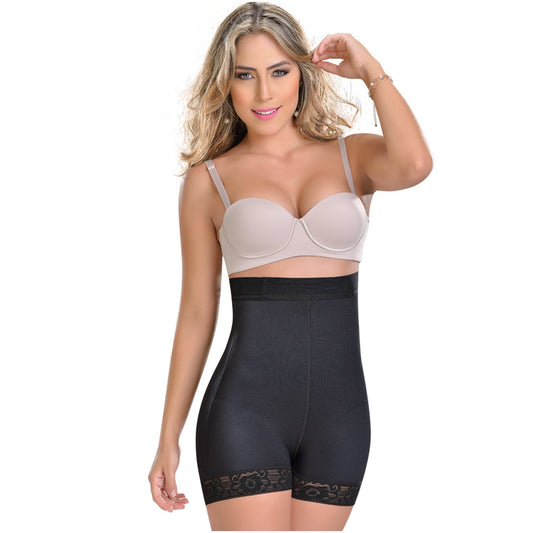 BUTT LIFTER TUMMY CONTROL SHAPEWEAR COMPRESSION SHORT FOR WOMEN ROMANZA  2036