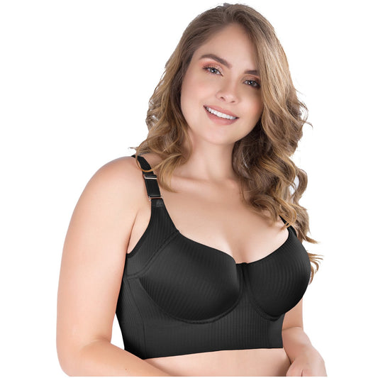 High Compression Back And Underarm Coverage Bra – Shaperskin